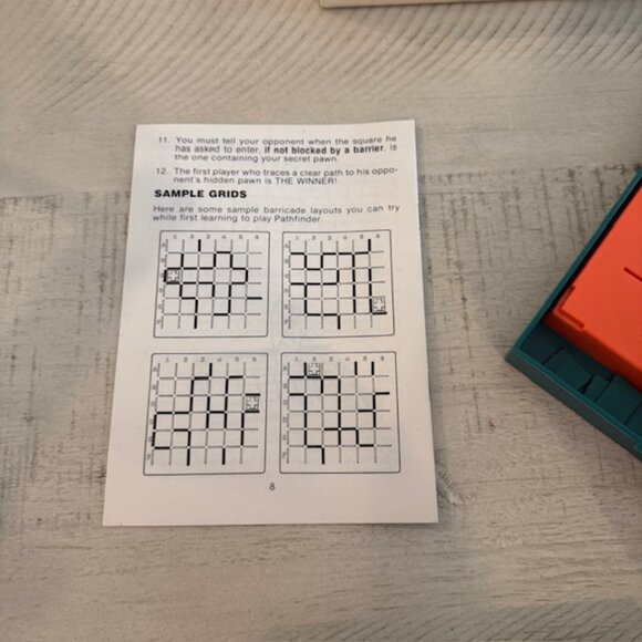 Vintage 1977 Milton Bradley Pathfinder Two Player Tracking Game #4714 - Picture 15 of 15